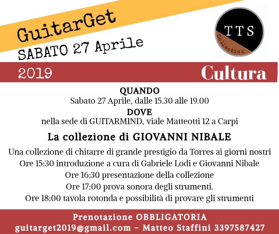 TTS Collection - 27 Aprile, La collezione di Giovanni NIBALE
