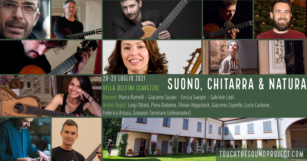 20-23/07/21 Suono, Chitarra e Natura - Cavezzo (Carpi)