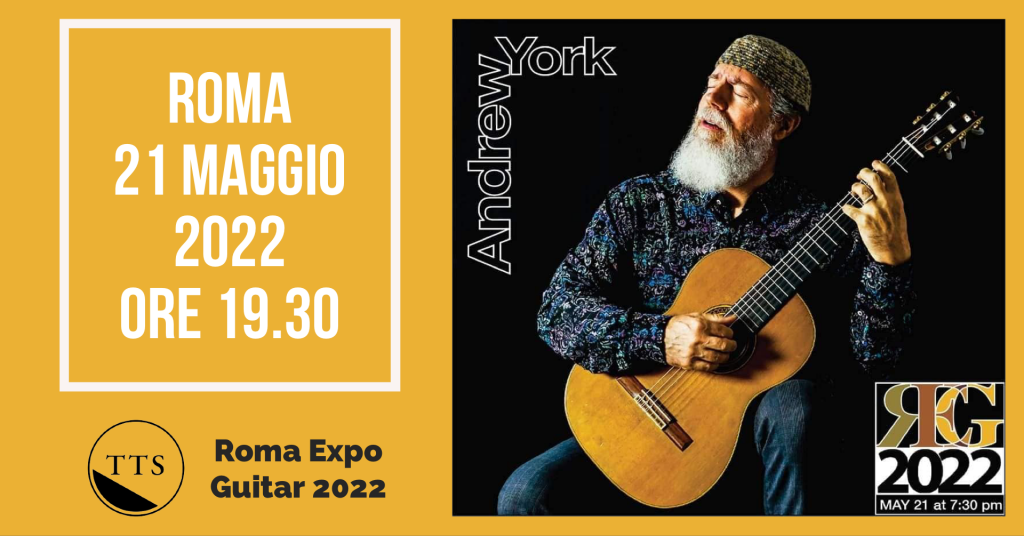 21/05/2022 Concerto Andrew York in Rome