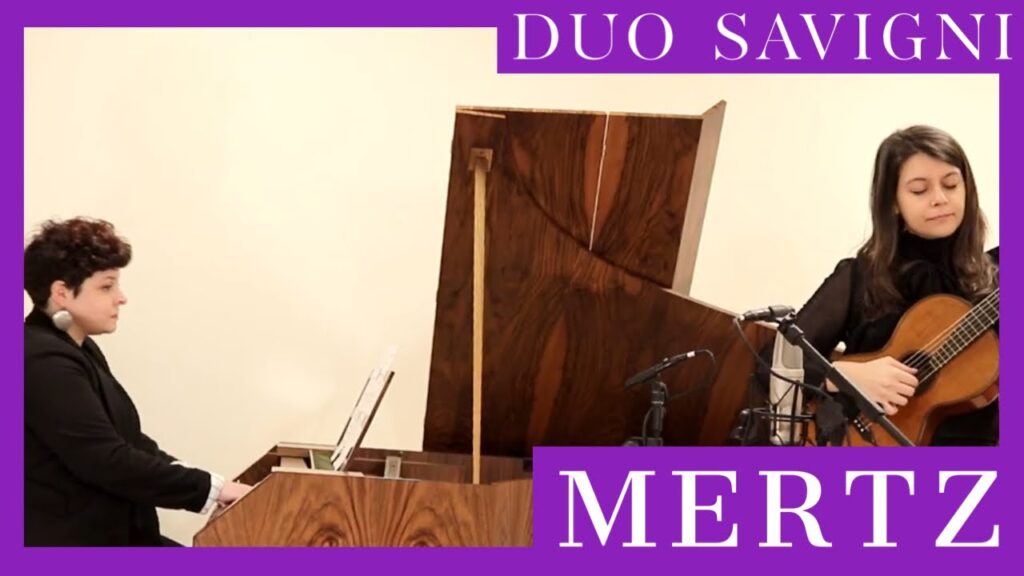 Duo Savigni plays Deutsche Weise by J. K. Mertz (arr. for piano and guitare)
