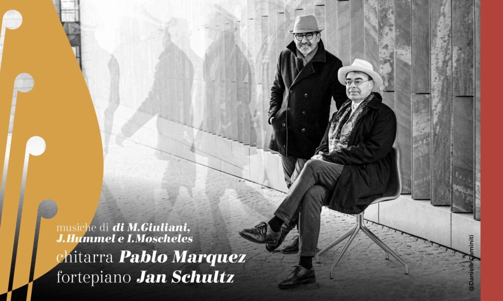11-13/11/22 Pablo Marquez + Jan Schultsz (guitar and fortepiano) - XIII Festival Corde d’Autunno